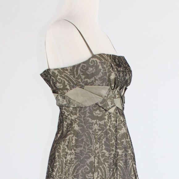 Taupe BCBG MAX AZRIA A-line dress 2 - Picture 6 of 8